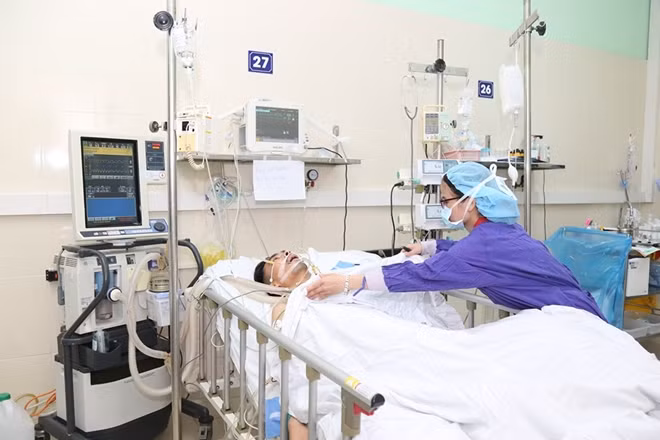 Sức khỏe của nam bệnh nhân sau ghép phổi tiến triển tốt