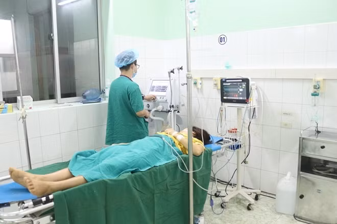 Bệnh nhân đã ổn định chỉ số sinh tồn sau phẫu thuật