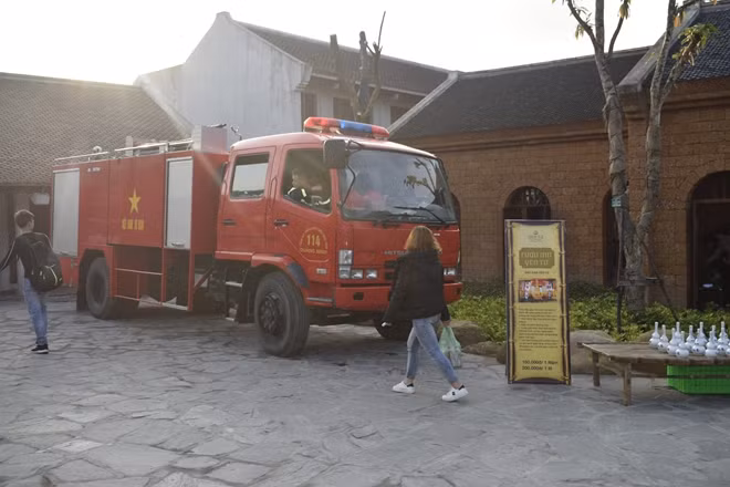 Cảnh sát PCCC luôn ứng trực sẵn sàng