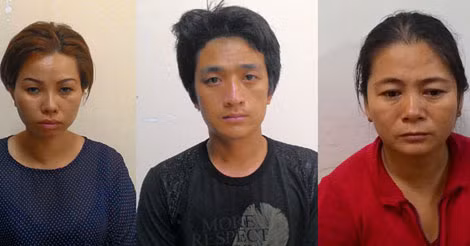 Các đối tượng Linh, Khánh và Thủy.