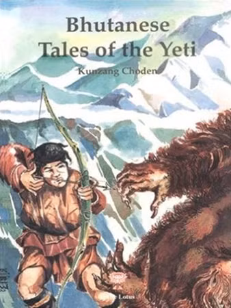 Bìa Cuốn sách “Bhutanese Tales of the Yeti” của Kunzang Choden.
