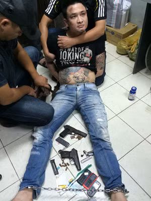 Đối tượng Nguyễn Văn Đức sa lưới pháp luật. Đối tượng Nguyễn Văn Đức sa lưới pháp luật.