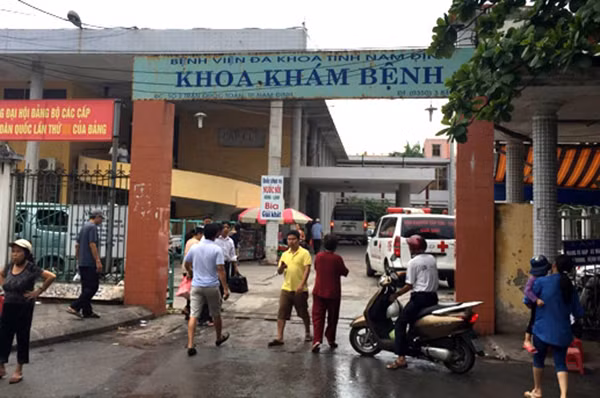Bệnh viện Đa khoa tỉnh Nam Định.