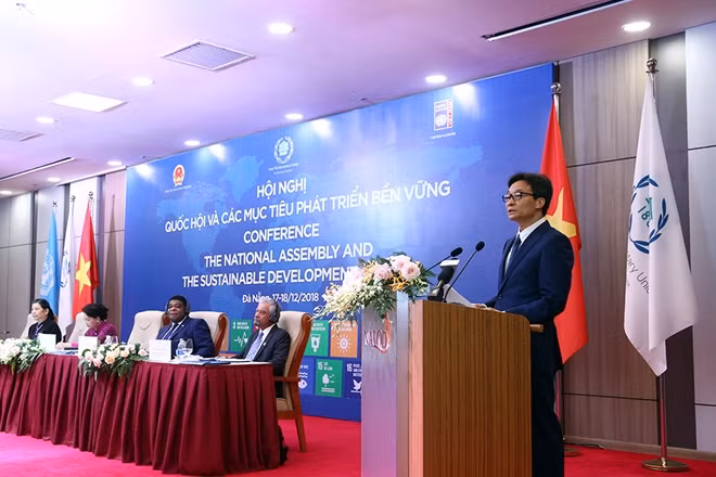 Phó Thủ tướng Vũ Đức Đam chia sẻ kết quả thực hiện SDGs của Việt Nam