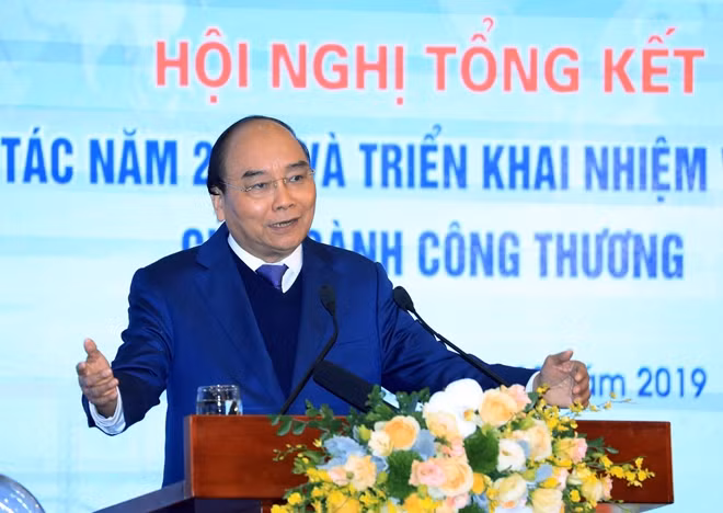 Thủ tướng Chính phủ Nguyễn Xuân Phúc phát biểu chỉ đạo tại hội nghị (Ảnh: Thống Nhất)