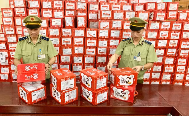 Tổng trị giá của lô hàng khoảng trên 100 triệu đồng.