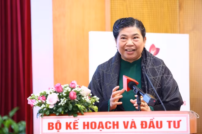 Phó Chủ tịch Thường trực Quốc hội Tòng Thị Phóng phát biểu tại sự kiện