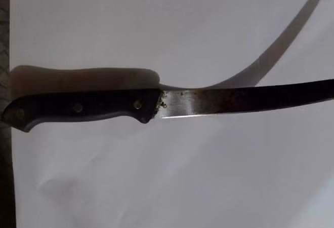 Con dao được Long sử dụng gây án.