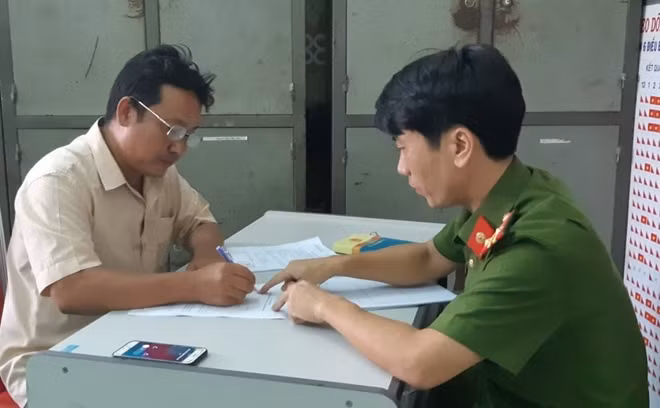 Nguyễn Công Dũng, Giám đốc DNTN Công Dũng tại Cơ quan công an.