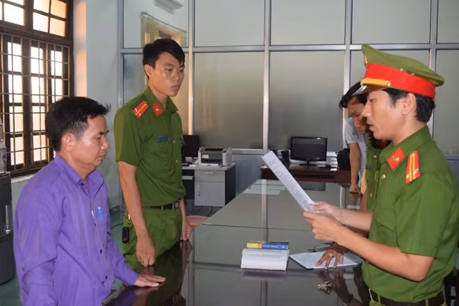 Ông Nguyễn Thanh Liêm, Phó Giám đốc DNTN Tuyết Liêm tại thời điểm bị Cơ quan công an bắt tạm giam.