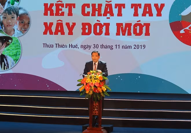 Bộ trưởng Bộ NN&PTNT Nguyễn Xuân Cường phát biểu tại chương trình.