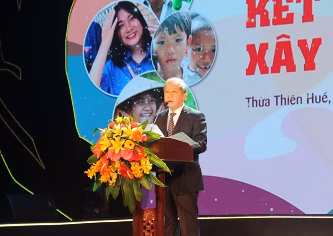 Chủ tịch UBND tỉnh Thừa Thiên Huế Phan Ngọc Thọ phát biểu tại chương trình.
