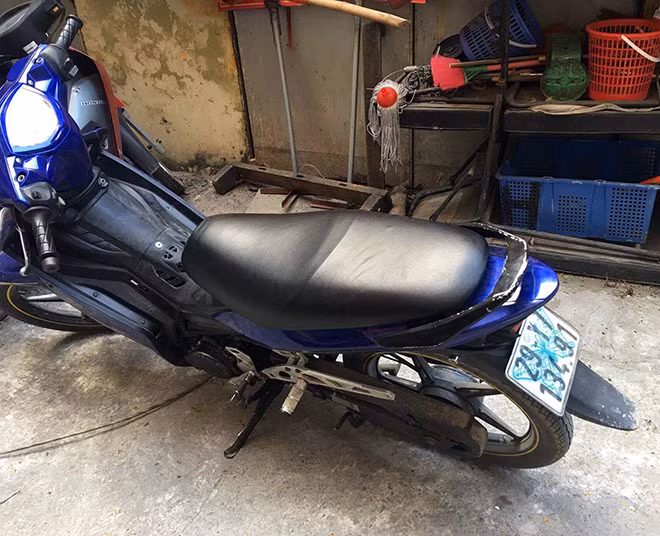 Chiếc xe không có giấy tờ và bị tẩy xóa số khung.