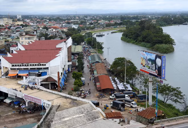 Một góc thành phố Đông Hà hôm nay.
