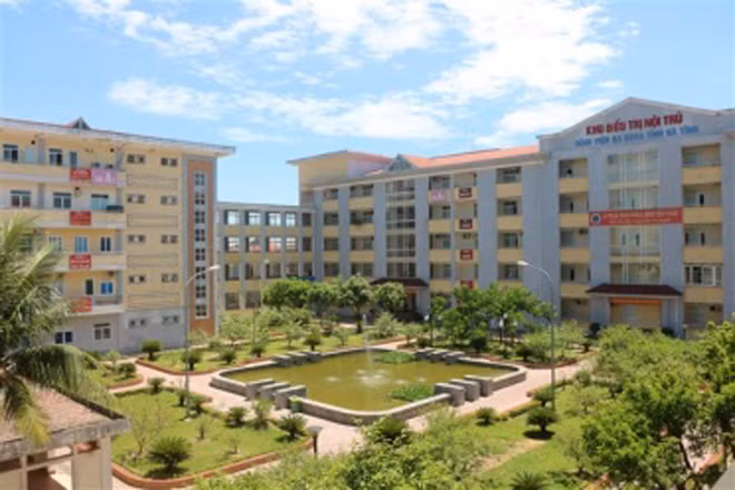 Bệnh viện Đa khoa Hà Tĩnh.