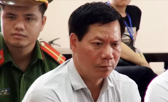 Bị cáo Trương Quý Dương tại phiên tòa hôm nay.