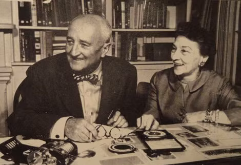 Hai vợ chồng nhà mã hóa William và Elizebeth Friedman. Ảnh: Wikimedia.