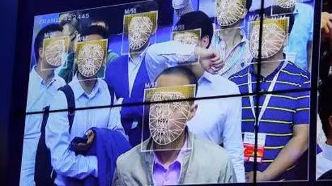Hệ thống camera theo dõi công nghệ nhận dạng khuôn mặt người ở Trung Quốc. Hệ thống camera theo dõi công nghệ nhận dạng khuôn mặt người ở Trung Quốc.