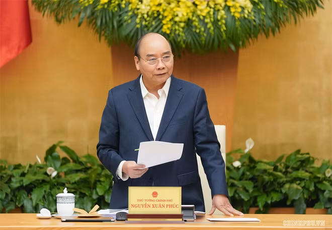 Thủ tướng chúc mừng kết quả của đội bóng đá nam và nữ tại SEA Games 30 - Ảnh: VGP/Quang Hiếu.