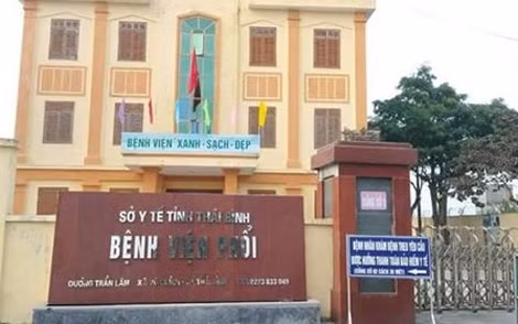 Bệnh viện nơi xảy ra sự việc.