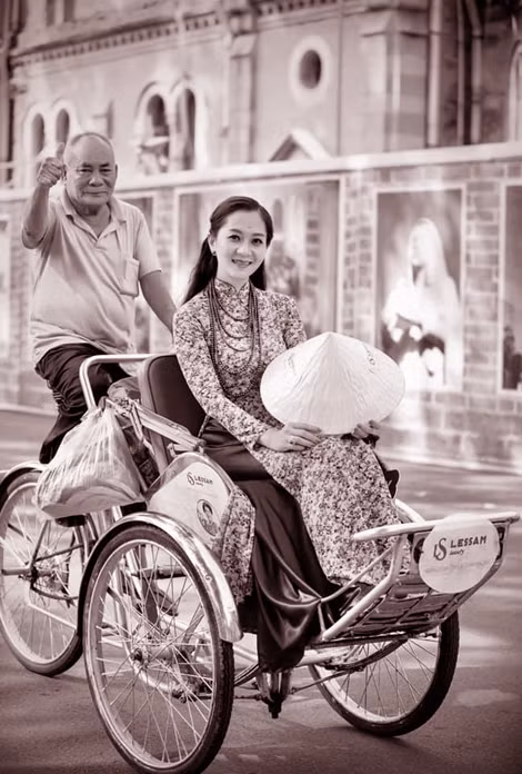 Những chiếc xích lô một thời như thế này nay trở nên quá vãng.