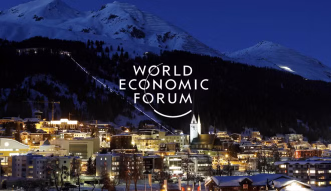 Hội nghị thường niên Diễn đàn Kinh tế Thế giới (WEF) 2019 diễn ra từ ngày 22 đến 25-1 tại Davos, Thụy Sĩ. Ảnh: CNN.