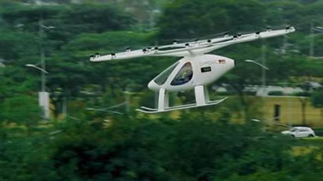 Chiếc taxi bay của Volocopter.