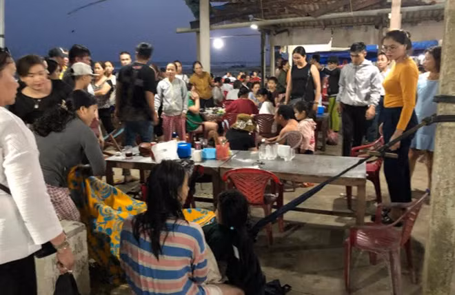 Hiện trường vụ đuối nước.