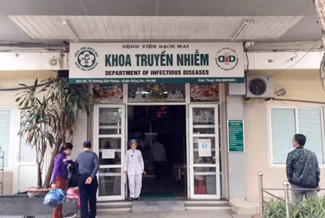 Khoa truyền nhiễm Bệnh viện Bạch Mai (ảnh: Internet). Khoa truyền nhiễm Bệnh viện Bạch Mai (ảnh: Internet).