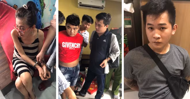 Các đối tượng trong đường dây ma túy. Các đối tượng trong đường dây ma túy.