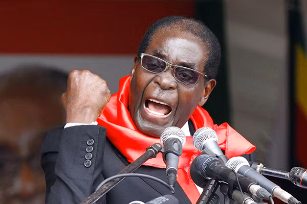 Ông Robert Mugabe. Ông Robert Mugabe.