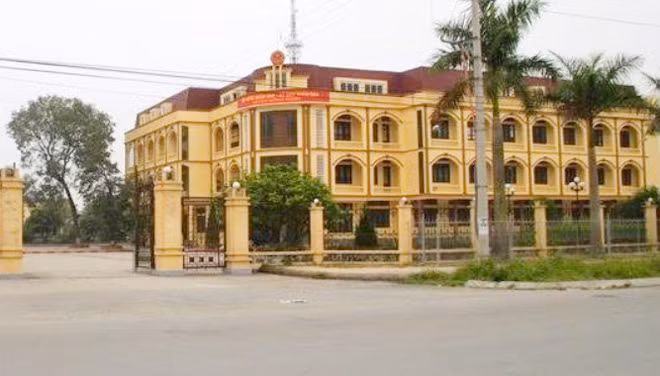 Trụ sở làm việc, nơi phát hiện nạn nhân tử vong.