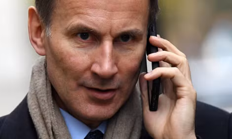 Bộ trưởng Ngoại giao Anh Jeremy Hunt.