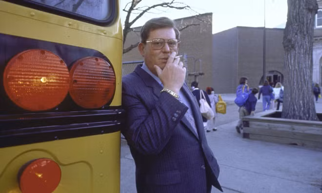 Ông William Wild Bill Janklow, nguyên thống đốc của tiểu bang Nam Dakota trong bức ảnh chụp năm 1988. Ảnh nguồn: Per Breiehagen/Life Images Collection via Getty Images.
