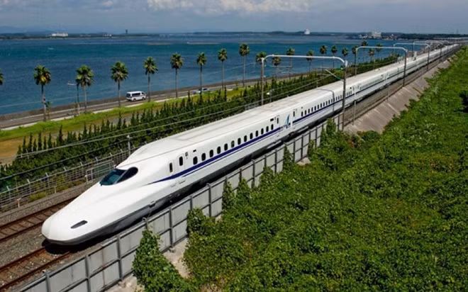 Mô hình đường sắt cao tốc. Ảnh minh họa.