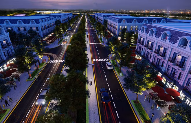 Trong tương lai Shophouse Uông Bí New City hứa hẹn là đại lộ mua sắm sầm uất tại thành phố.