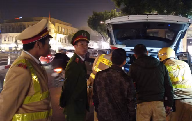 Hiện trường vụ việc.