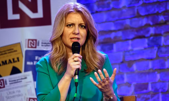 Tân Tổng thống Slovakia, bà Zuzana Caputova.
