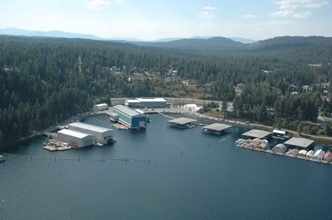Một góc Biệt đội nghiên cứu âm học của Hải quân Hoa Kỳ (ARD) nằm ở Bayview (Idaho). Ảnh nguồn: Navsea.