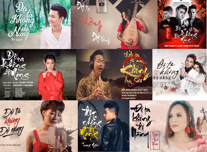 Hàng loạt video cover “Độ ta không độ nàng” bị xóa bỏ trên Youtube.
