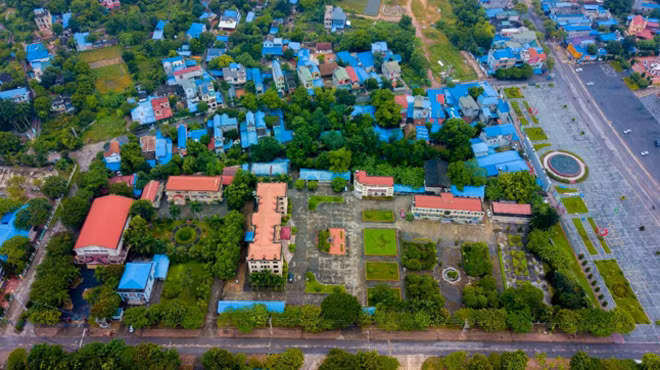 Một góc Sông Công, Thái Nguyên.
