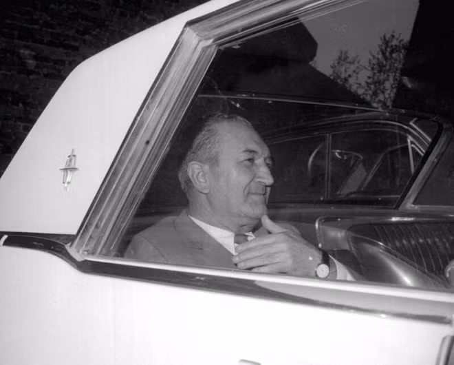 Joseph Bonanno khi còn đang tự đắc.