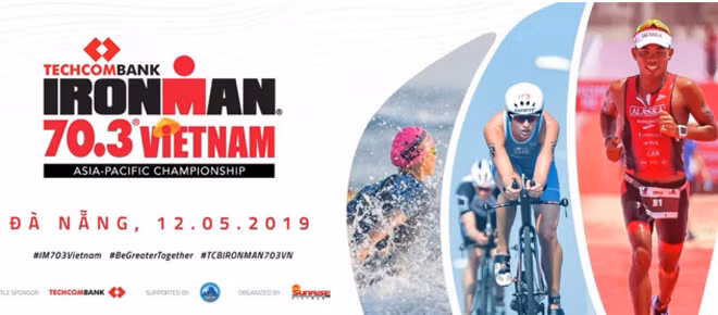 Hè năm nay, lần đầu tiên Techcombank Ironman 70.3 được nâng lên tầm khu vực cháu Á Thái Bình Dương. Hè năm nay, lần đầu tiên Techcombank Ironman 70.3 được nâng lên tầm khu vực cháu Á Thái Bình Dương.
