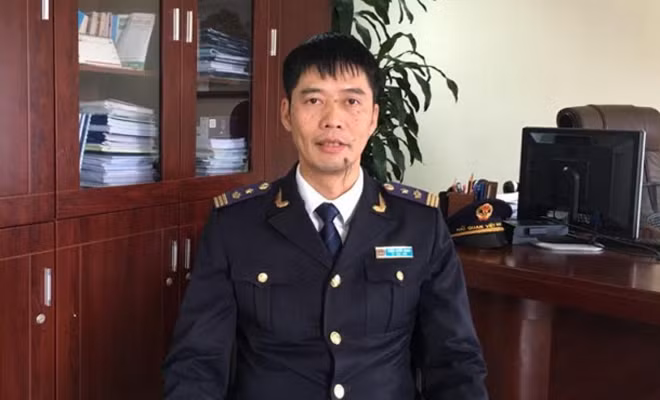 Phó Cục trưởng Cục Hải quan Hà Nội Trần Quốc Định.