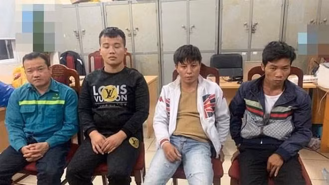 Nhóm trộm cắp đã bị sa lưới.