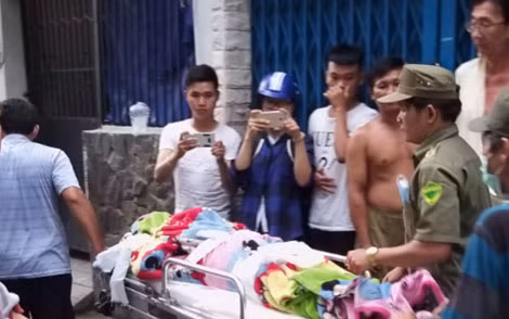 Nạn nhân U. được phát hiện bị sát hại trong phòng trọ.