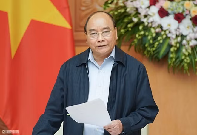 Thủ tướng Nguyễn Xuân Phúc phát biểu tại phiên họp - Ảnh: VGP/Quang Hiếu Thủ tướng Nguyễn Xuân Phúc phát biểu tại phiên họp - Ảnh: VGP/Quang Hiếu