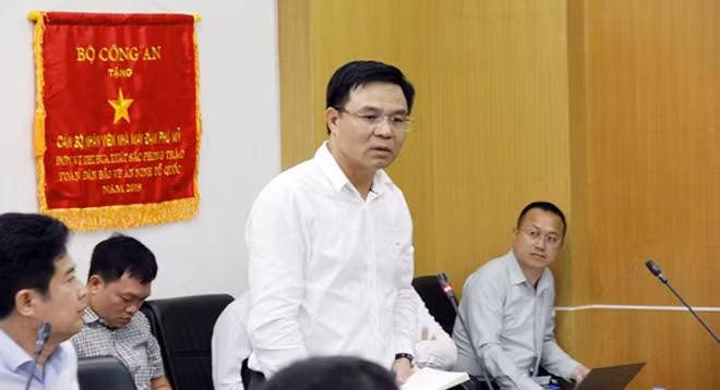 Phó Tổng Giám đốc PVN Lê Mạnh Hùng phát biểu tại buổi làm việc.