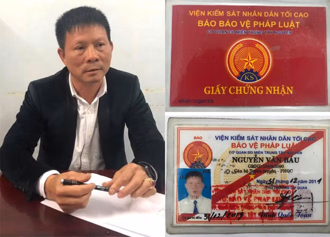 Nguyễn Văn Báu và chiếc thẻ dởm.