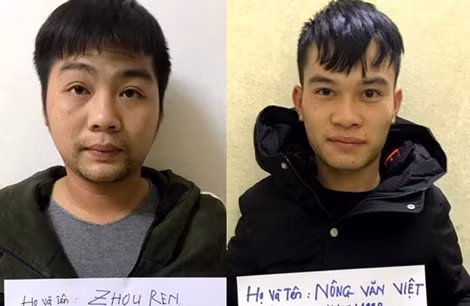 Nhóm đối tượng người Trung Quốc và Việt Nam trong đường dây giả danh công an gọi điện thoại lừa đảo bị cơ quan Công an bắt giữ.